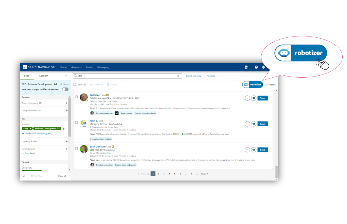 LinkedIn Sales Navigator